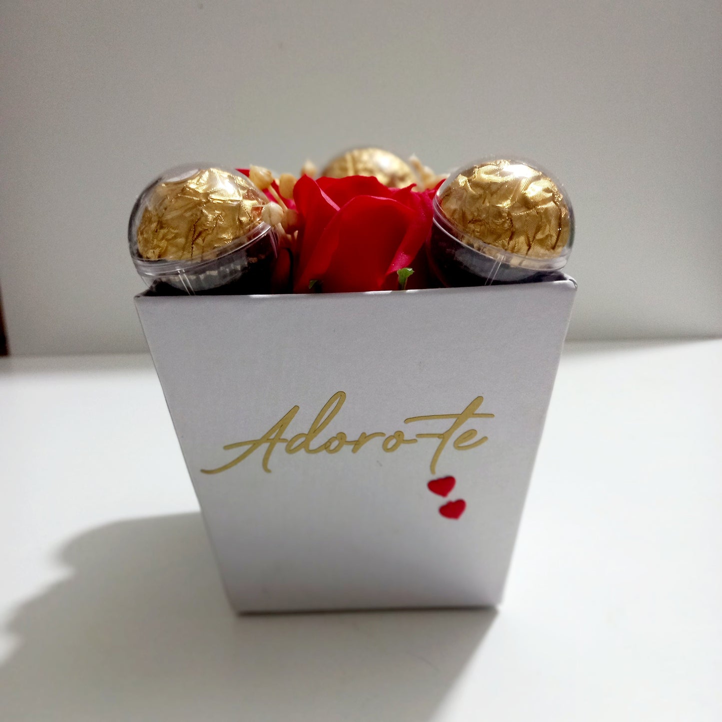 Caixa Vaso I LOVE YOU / ADORO-TE