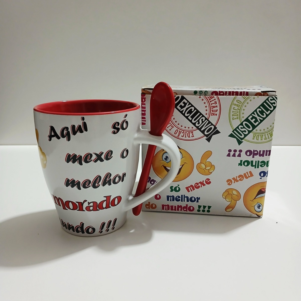 CANECA C/ COLHER