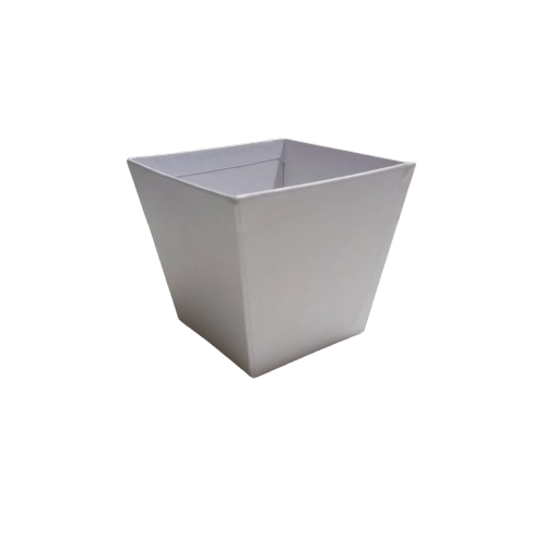 Caixa Vaso de cartão branca 10x11 cm