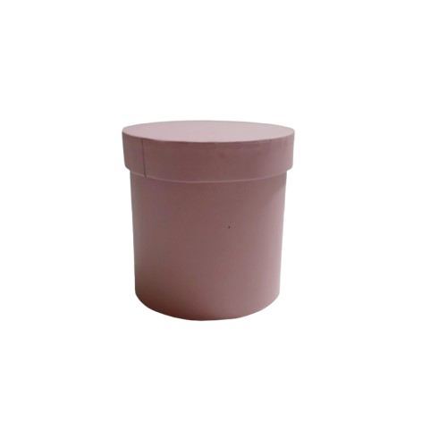 Caixa de cartão rosa velho 10*10*10 cm