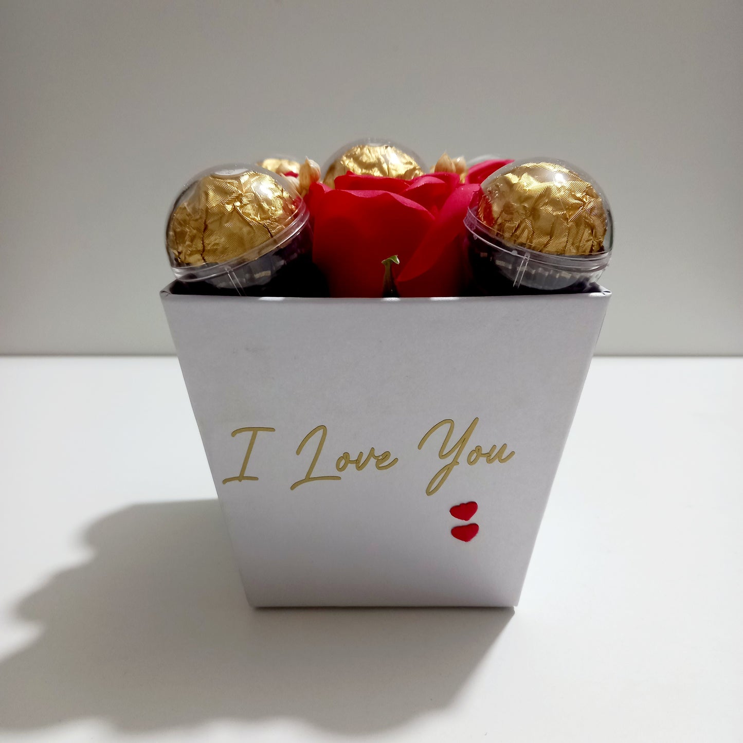 Caixa Vaso I LOVE YOU / ADORO-TE