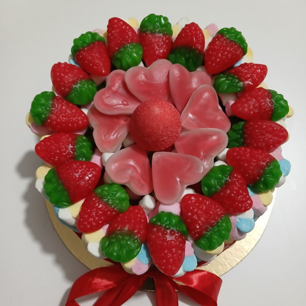 Bolo de gomas Namorados 1