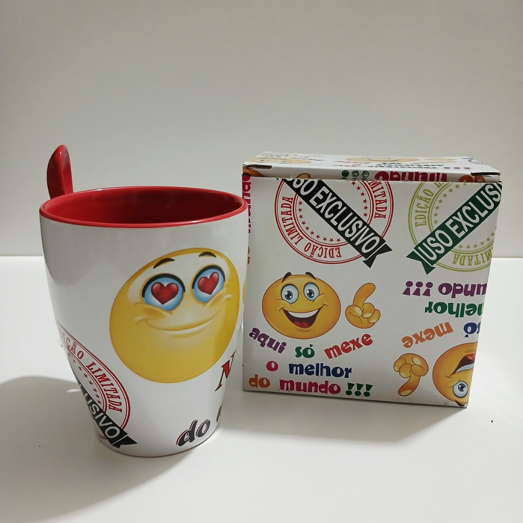 Caneca com colher Namorado