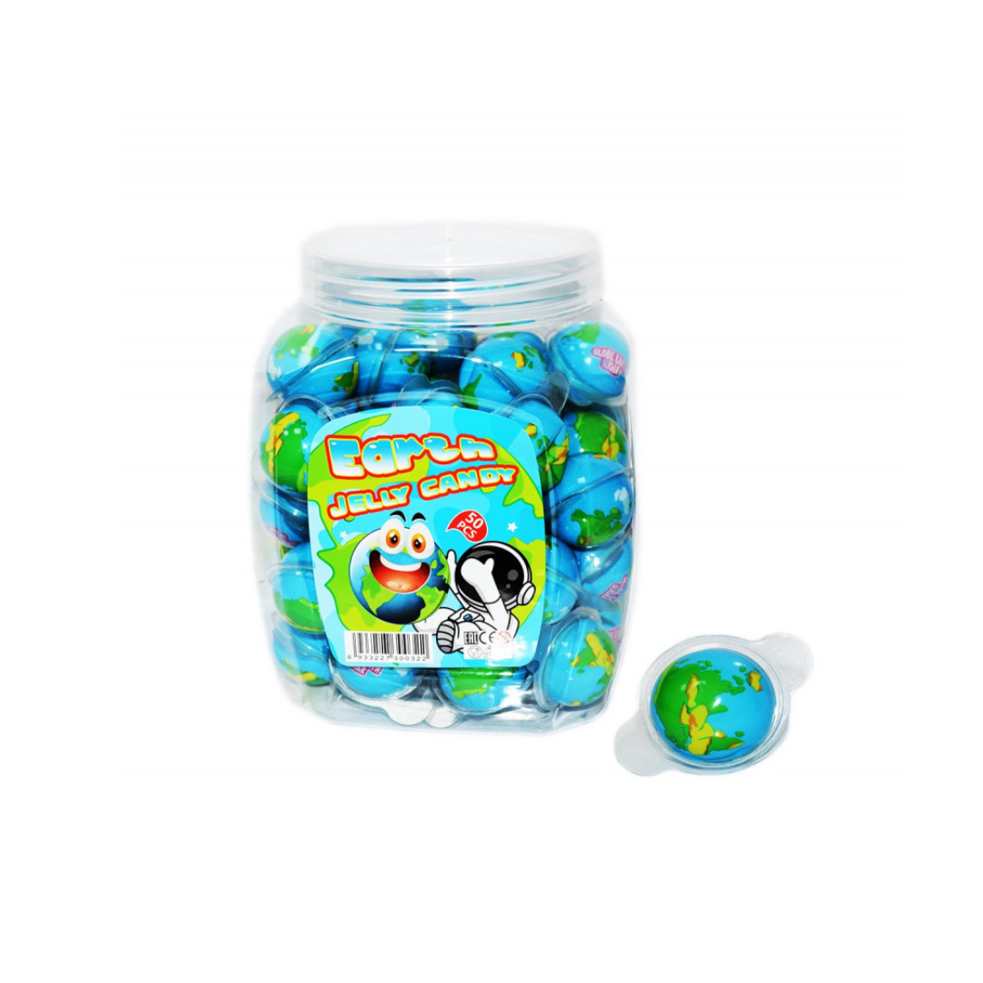 Gomas de mapa Mundo TERRA Jelly Candy