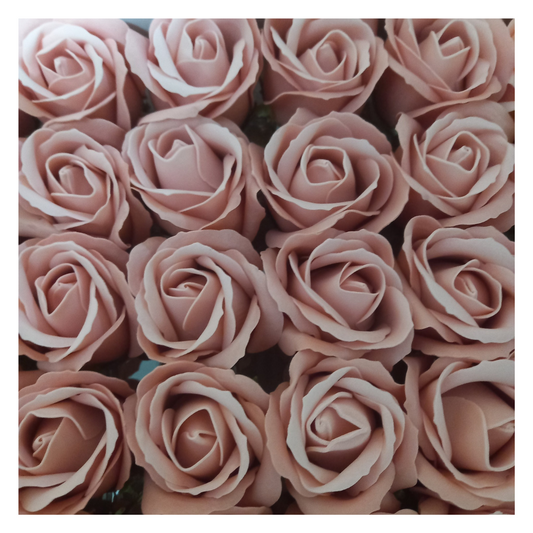 Rosas de sabão sabão perfumadas 5*6,5cm aprox cor rosa vintage claro