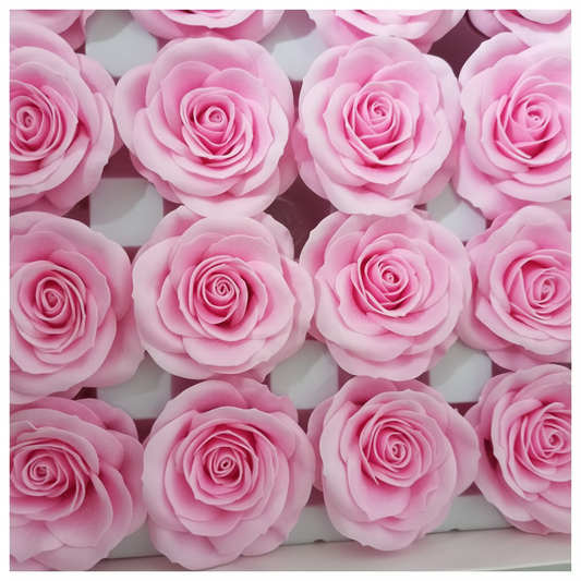 Rosas de Sabão Rosa Chiclete